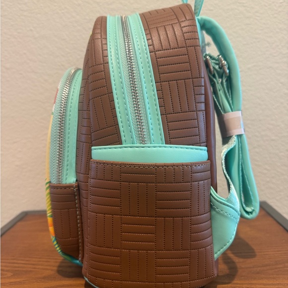 NWT Disney Parks Olu Mel Aulani Resort Loungefly Backpack - Picture 4 of 10